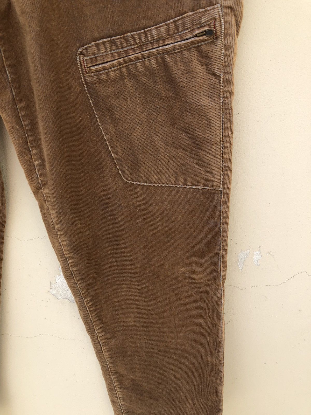 Vintage TSAN Japan Corduroy Tactical Cargo Trouser Pant Size US 32 / EU 48 - 12 Thumbnail