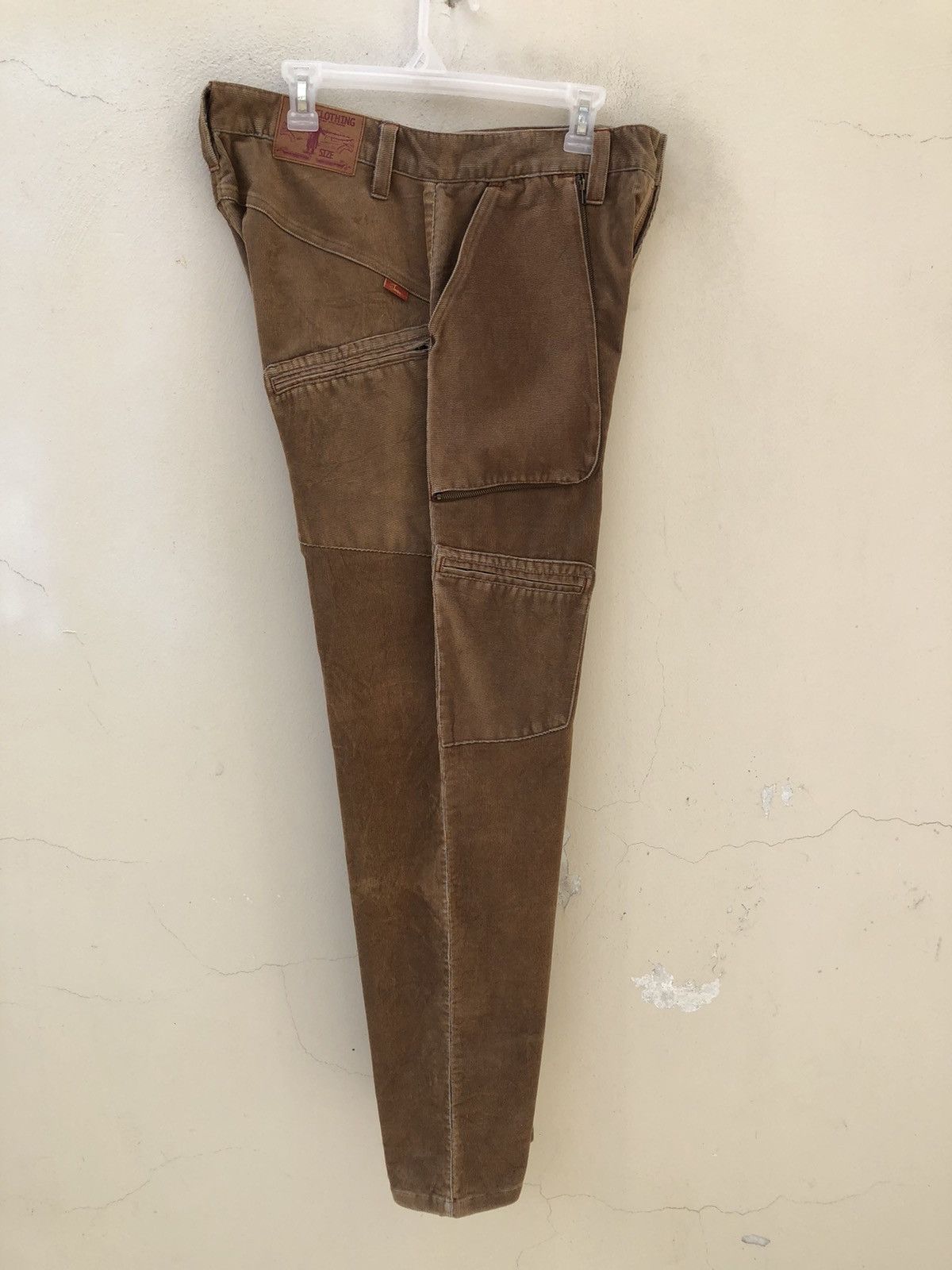 Vintage TSAN Japan Corduroy Tactical Cargo Trouser Pant Size US 32 / EU 48 - 21 Thumbnail