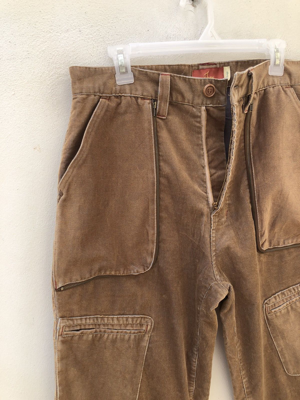Vintage TSAN Japan Corduroy Tactical Cargo Trouser Pant Size US 32 / EU 48 - 8 Thumbnail
