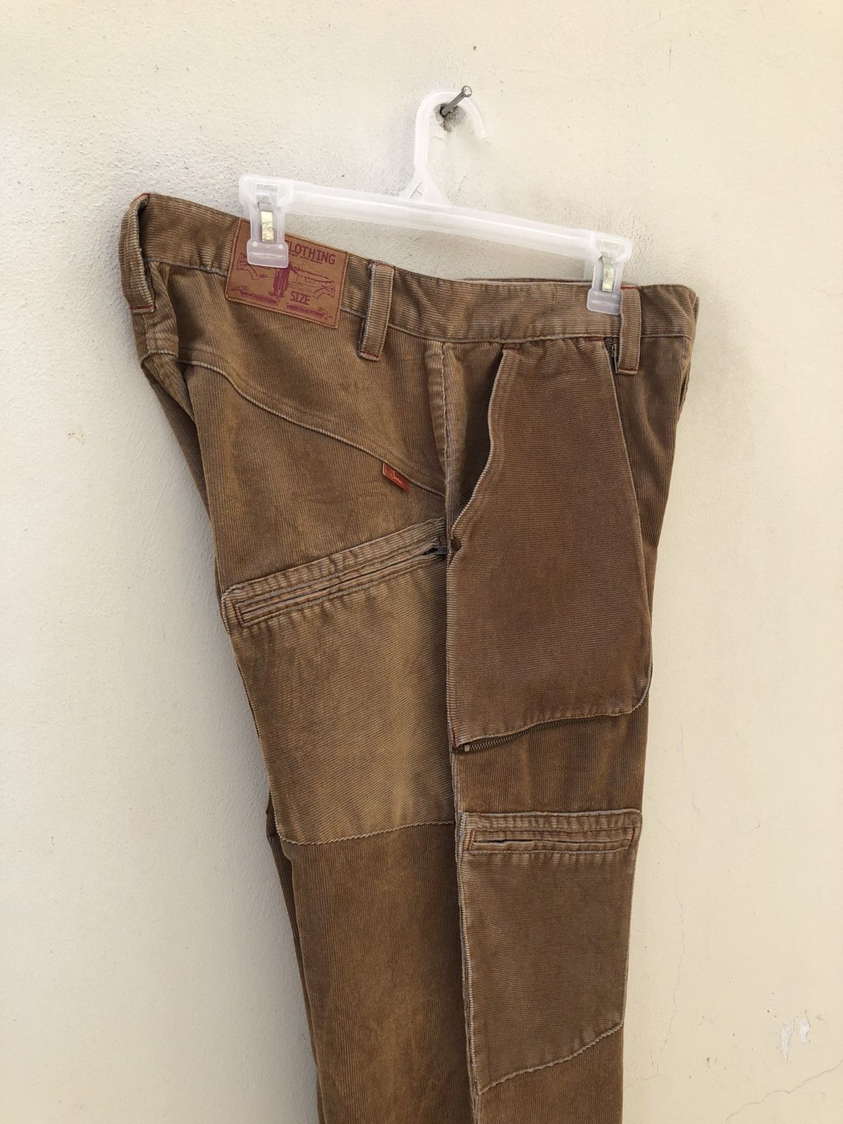 Vintage TSAN Japan Corduroy Tactical Cargo Trouser Pant Size US 32 / EU 48 - 22 Thumbnail