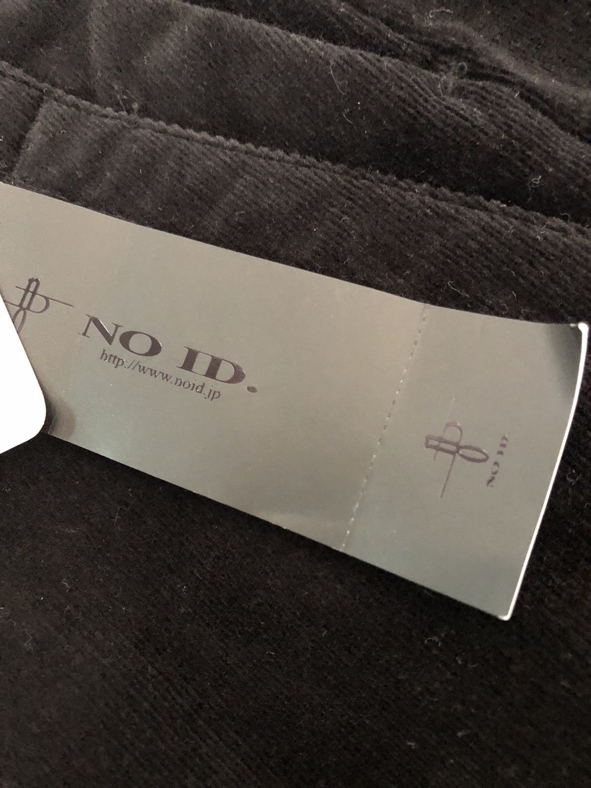 Japanese Brand NEW No ID. Japan Cropped Black Corduroy Trouser Pant Size US 32 / EU 48 - 16 Thumbnail
