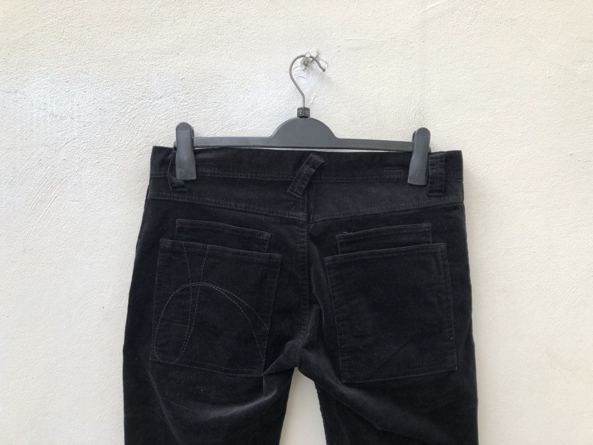 Japanese Brand NEW No ID. Japan Cropped Black Corduroy Trouser Pant Size US 32 / EU 48 - 12 Thumbnail