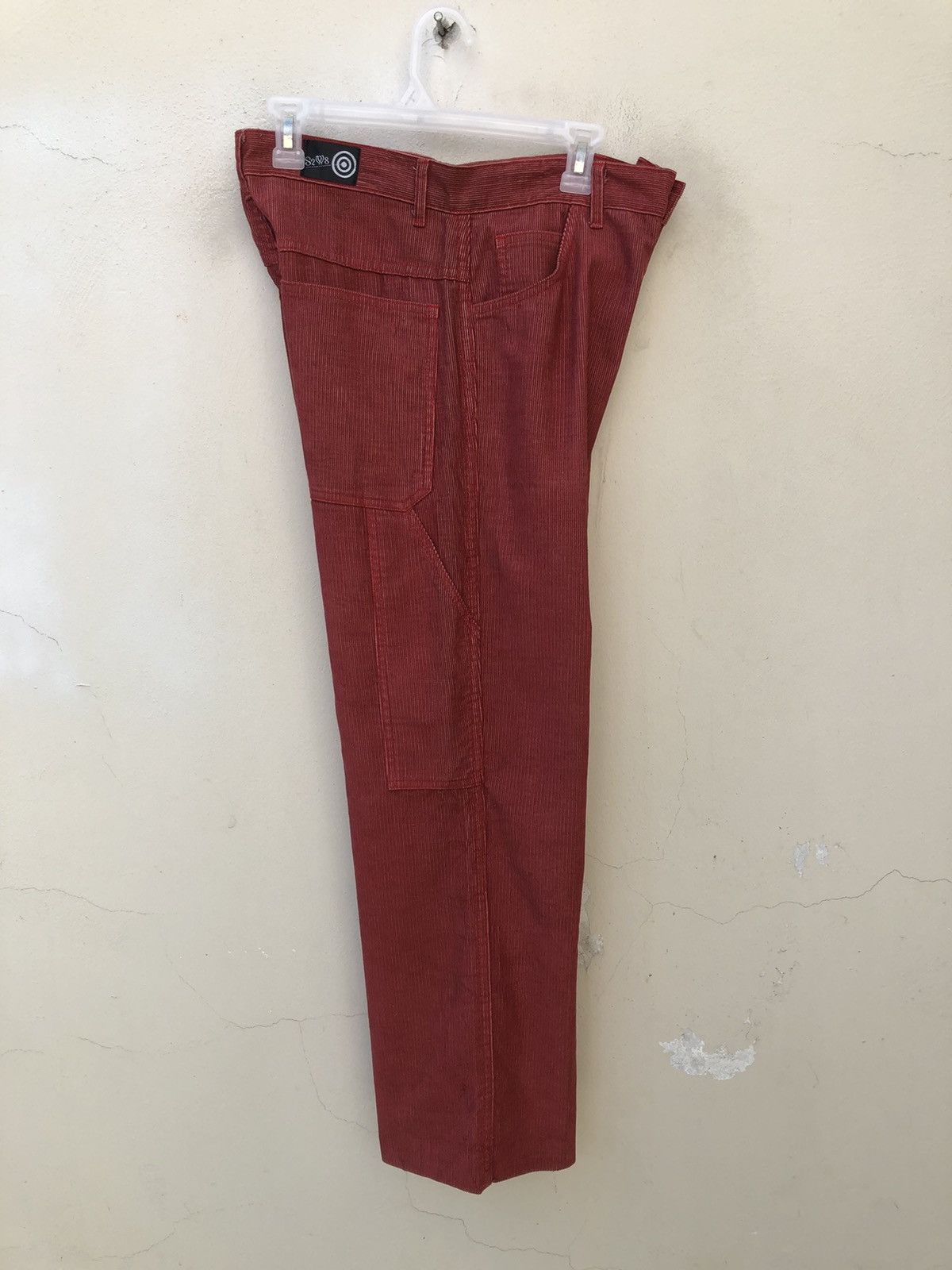 South2 West8 Vintage S2 W8 Corduroy Striped Carpenter Pant Size US 32 / EU 48 - 7 Thumbnail