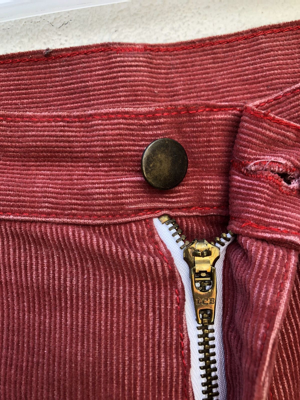 South2 West8 Vintage S2 W8 Corduroy Striped Carpenter Pant Size US 32 / EU 48 - 14 Thumbnail
