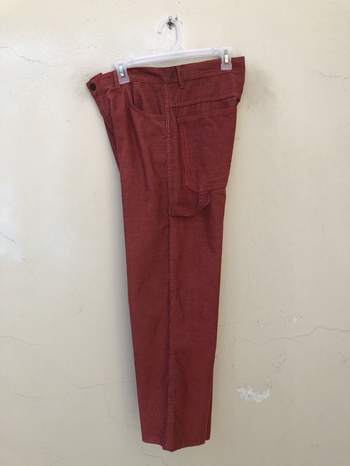 South2 West8 Vintage S2 W8 Corduroy Striped Carpenter Pant Size US 32 / EU 48 - 9 Thumbnail