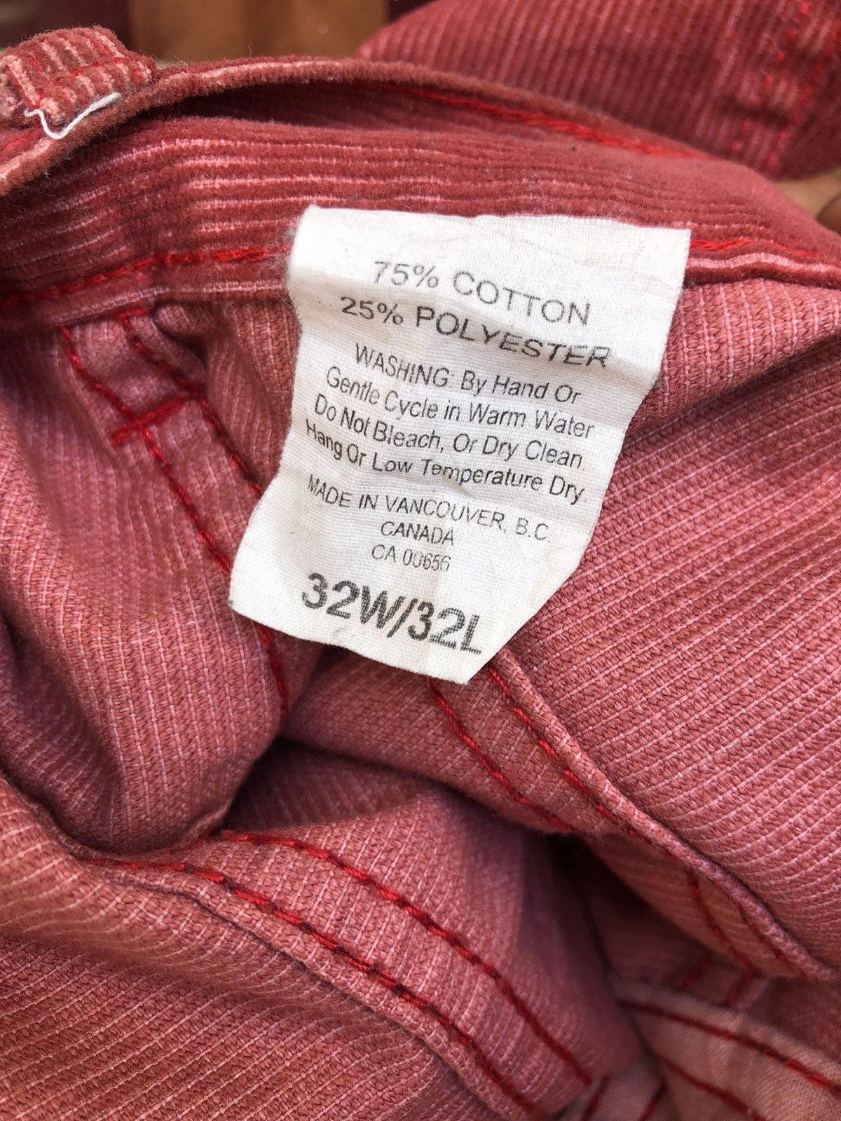 South2 West8 Vintage S2 W8 Corduroy Striped Carpenter Pant Size US 32 / EU 48 - 16 Thumbnail