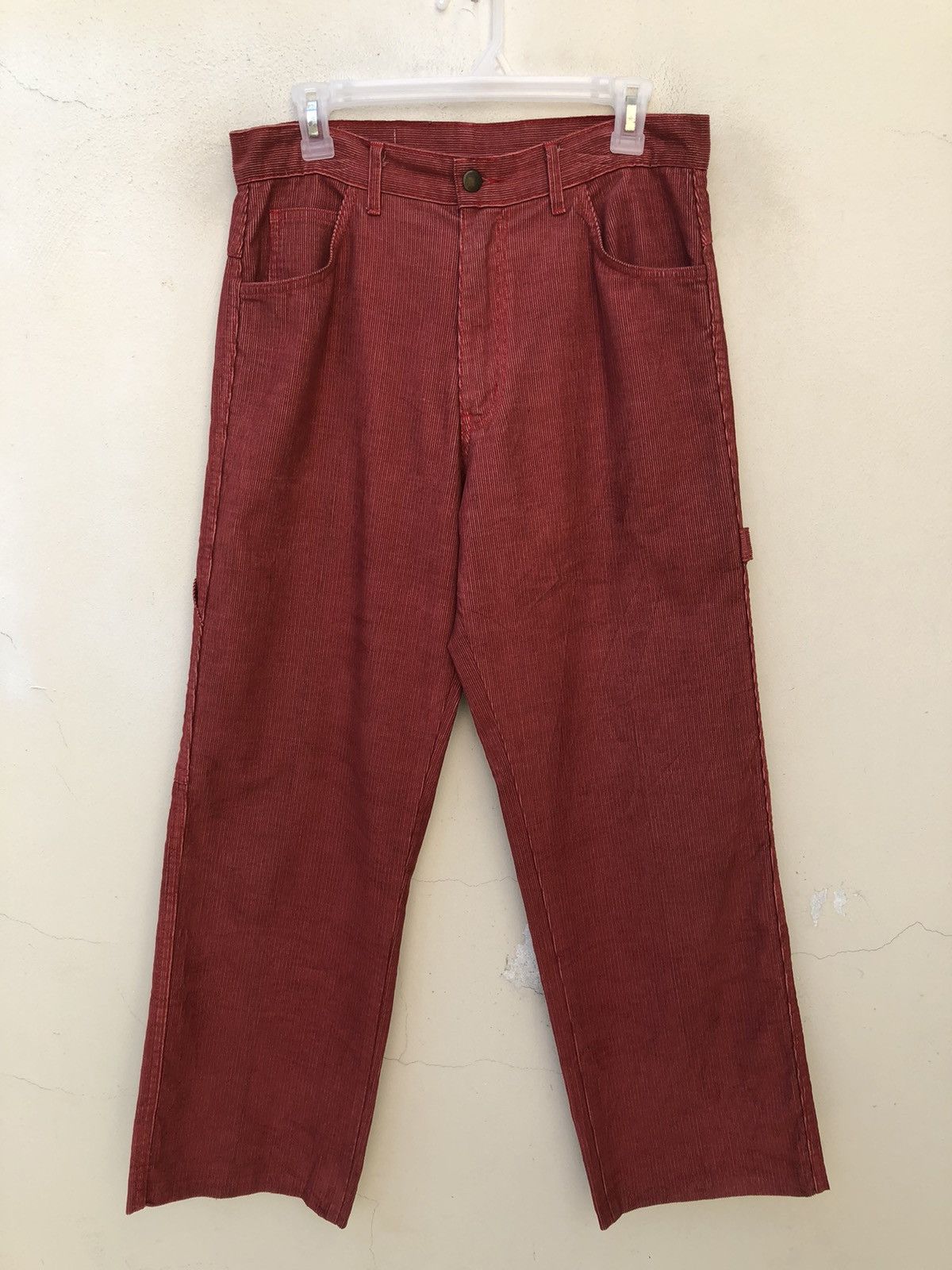 South2 West8 Vintage S2 W8 Corduroy Striped Carpenter Pant Size US 32 / EU 48 - 11 Thumbnail