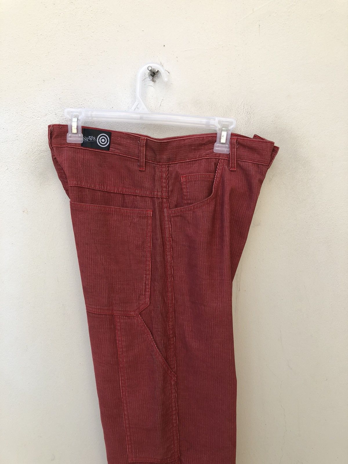 South2 West8 Vintage S2 W8 Corduroy Striped Carpenter Pant Size US 32 / EU 48 - 8 Thumbnail