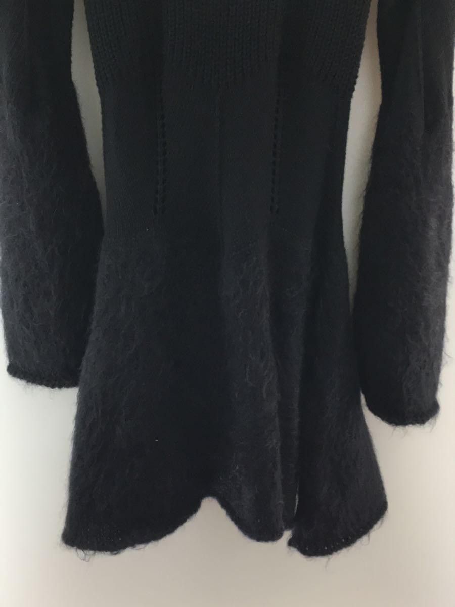 Alexander McQueen Mohair Wool High Neck Knit Dress Size XS / US 0-2 / IT 36-38 - 8 Thumbnail
