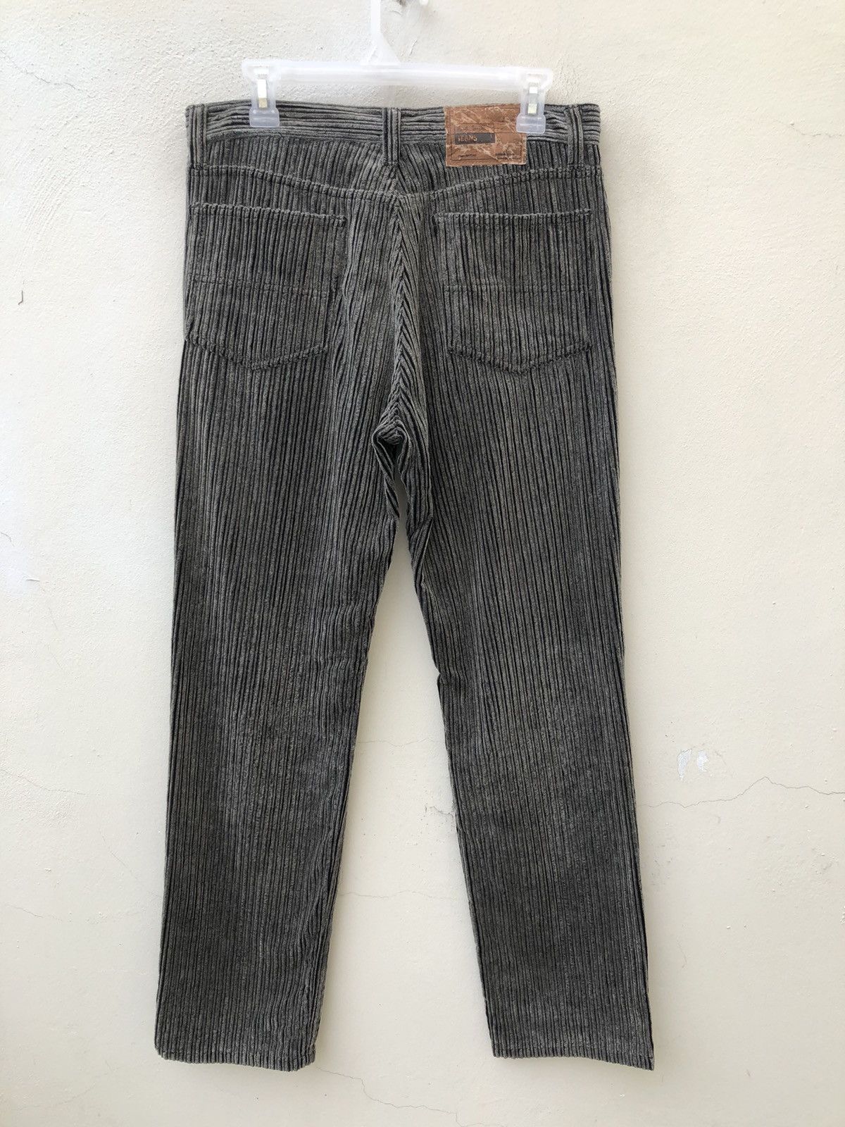 Paul Smith Vintage Paul Smith Jeans Grey Striped Corduroy Pant Size US 31 - 9 Thumbnail