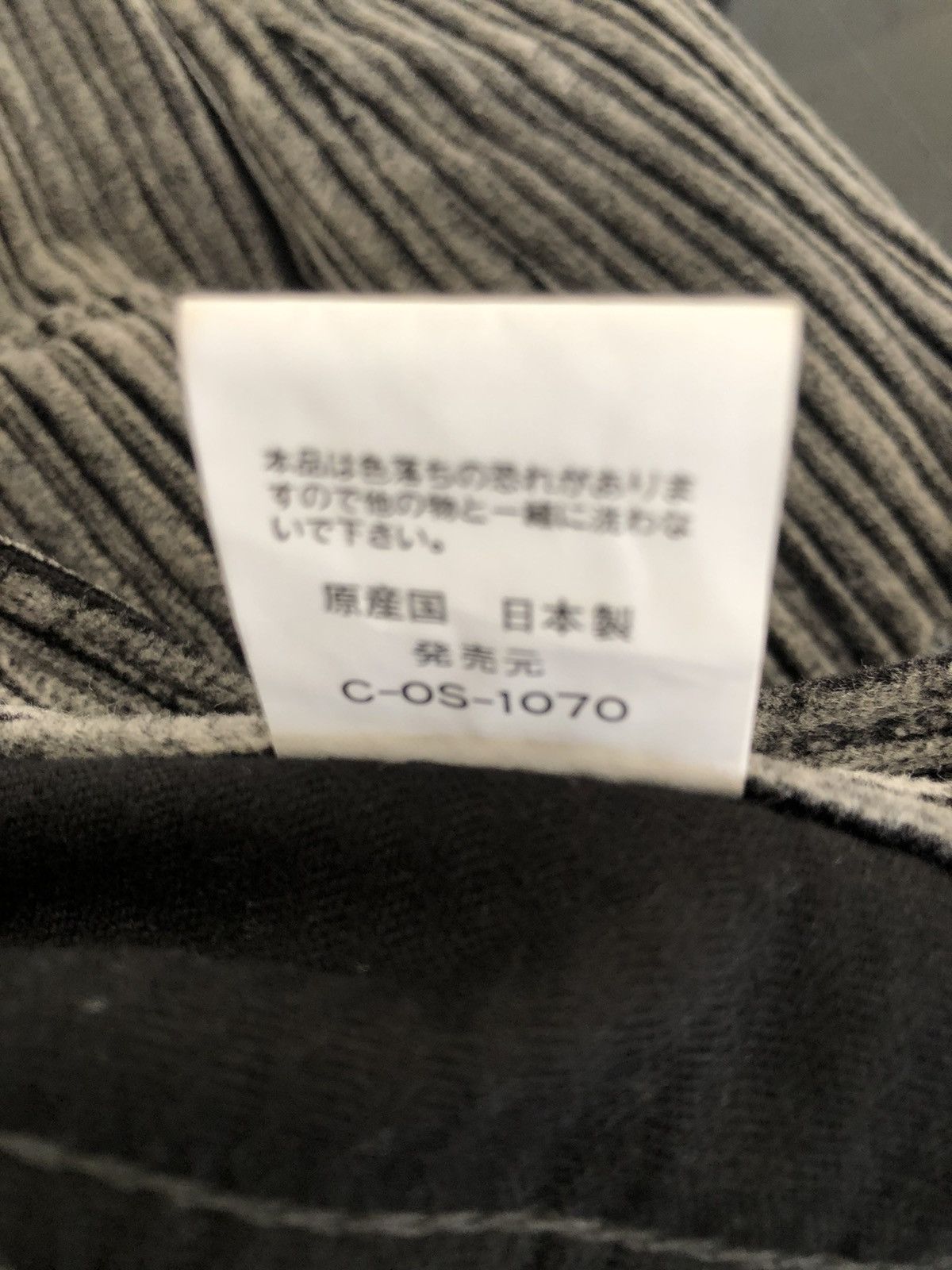 Paul Smith Vintage Paul Smith Jeans Grey Striped Corduroy Pant Size US 31 - 17 Thumbnail