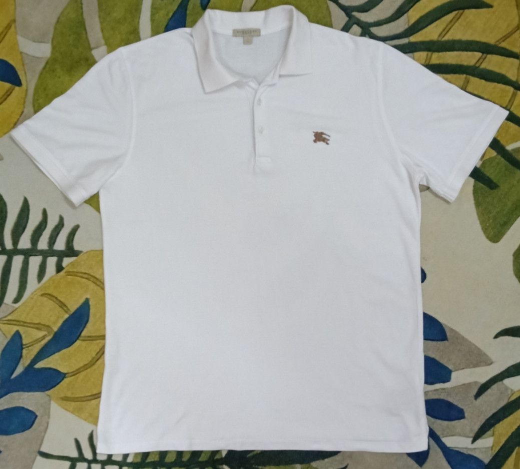 Burberry Burberry Brit Classic with Metal Logo Polo Shirt Size US L / EU 52-54 / 3 - 3 Thumbnail