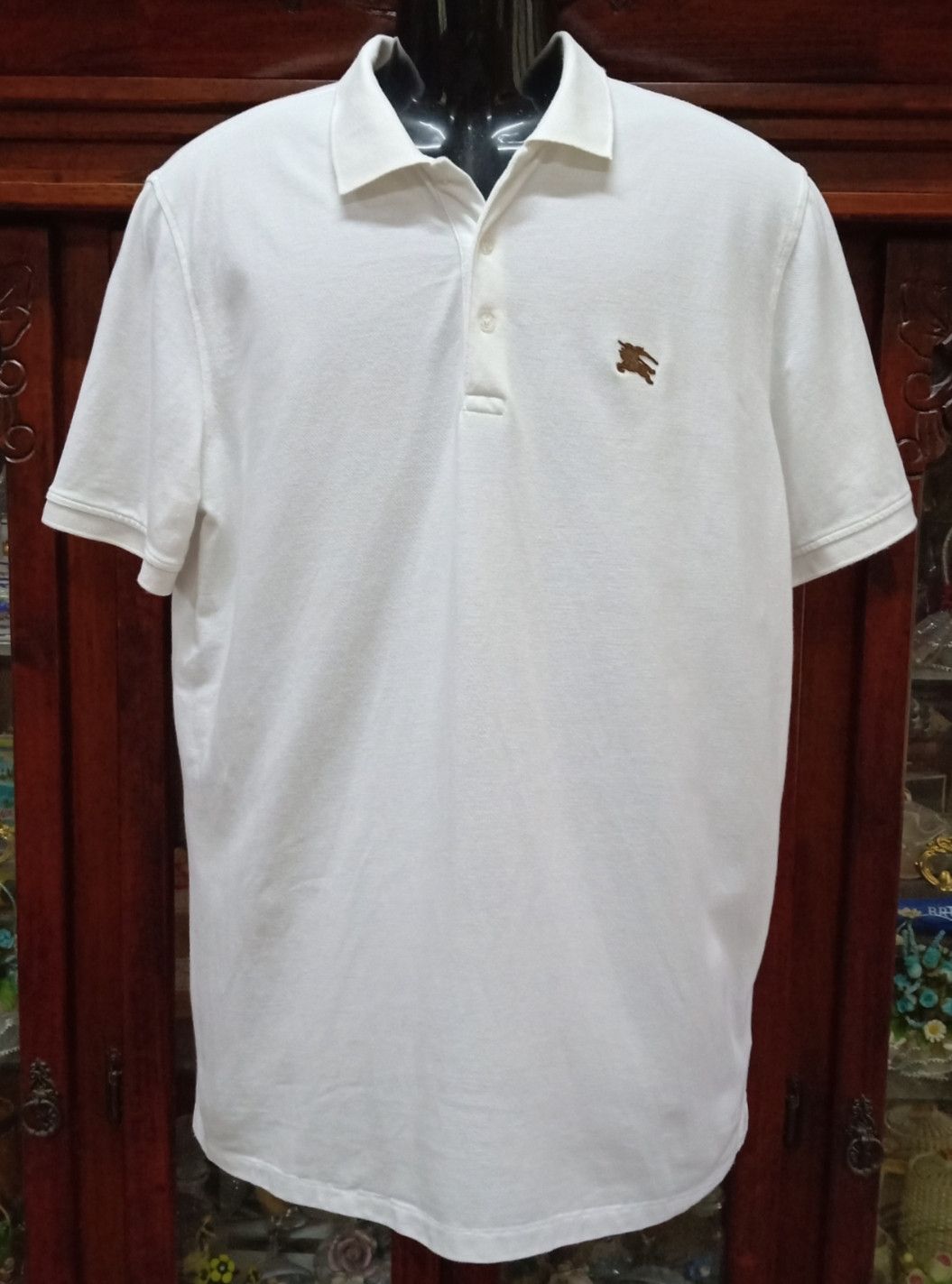 Burberry Brit Classic with Metal Logo Polo Shirt