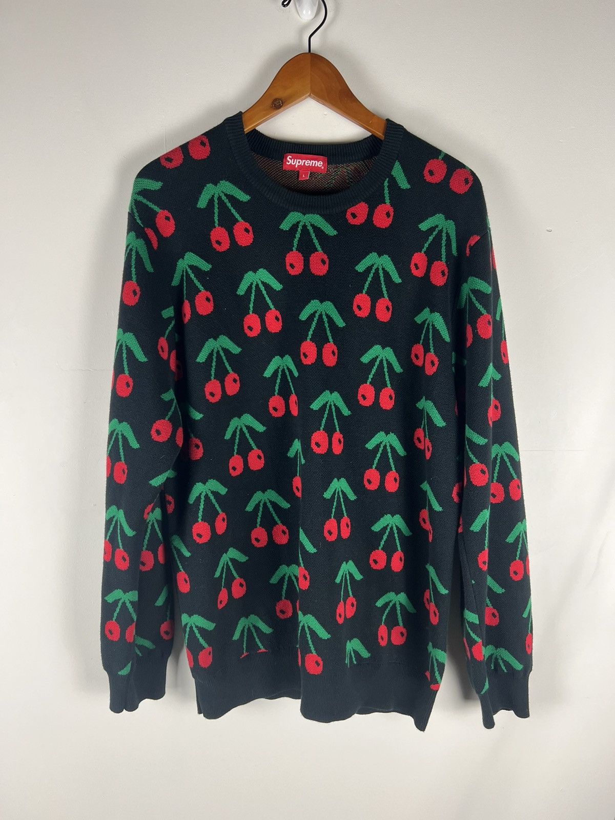 Supreme Supreme Cherry Sweater | Grailed