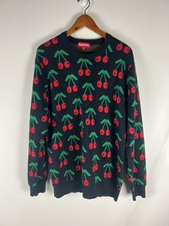 Supreme hotsell cherry sweater