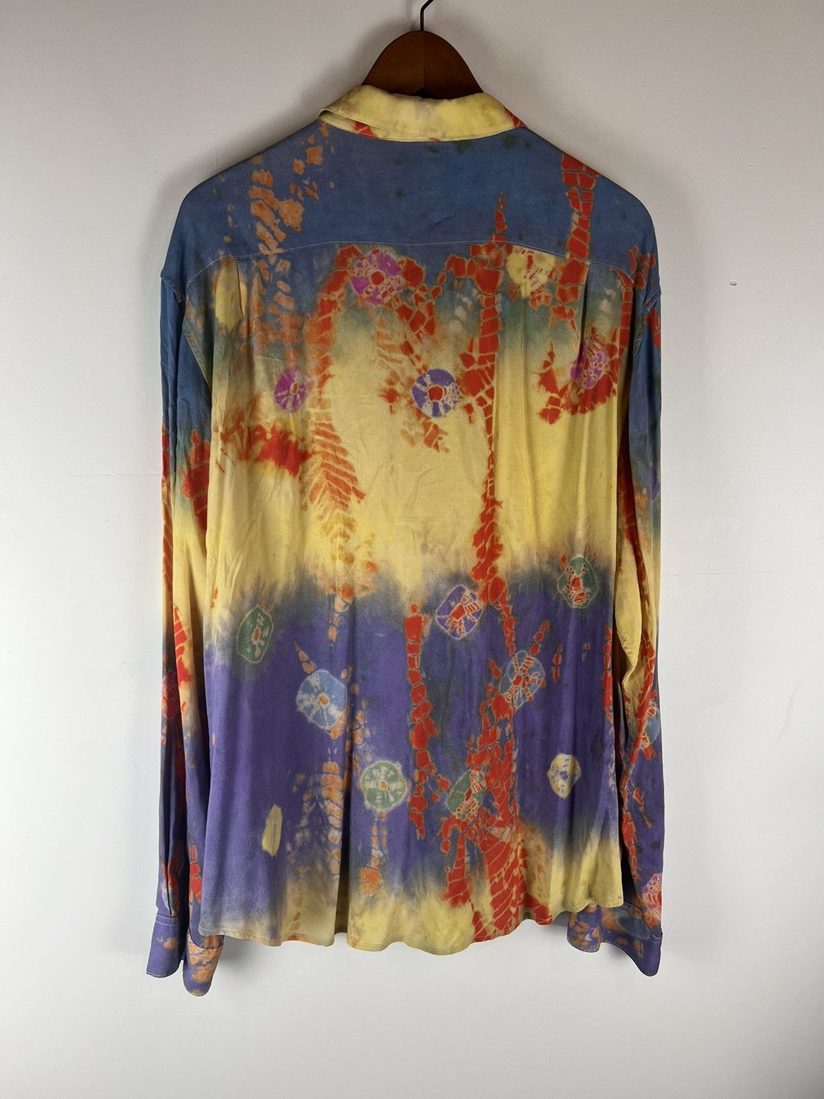 Supreme Supreme Batik Long Sleeve Button Up Shirt Size US XL / EU 56 / 4 - 2 Thumbnail