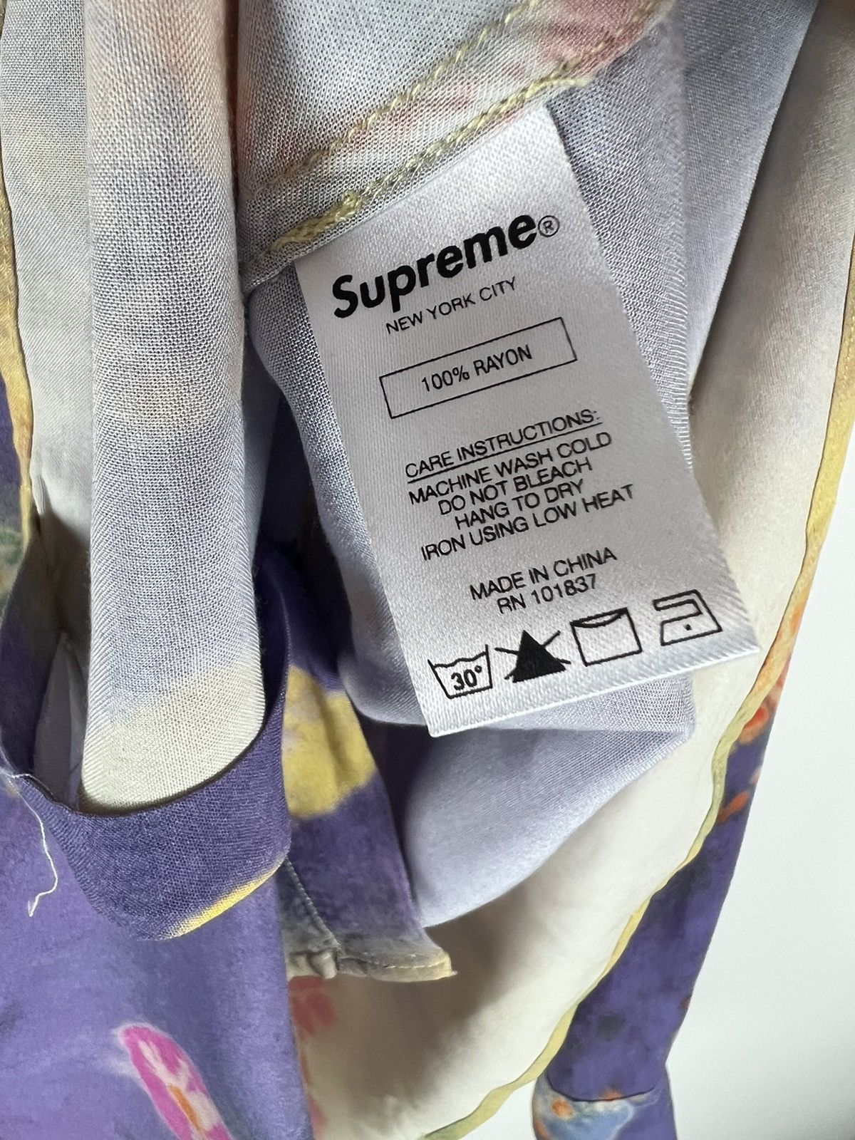 Supreme Supreme Batik Long Sleeve Button Up Shirt Size US XL / EU 56 / 4 - 4 Thumbnail