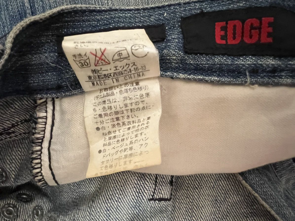 Vintage RUPERT EDGE Japan Rips Fade Denim Dirty Jeans