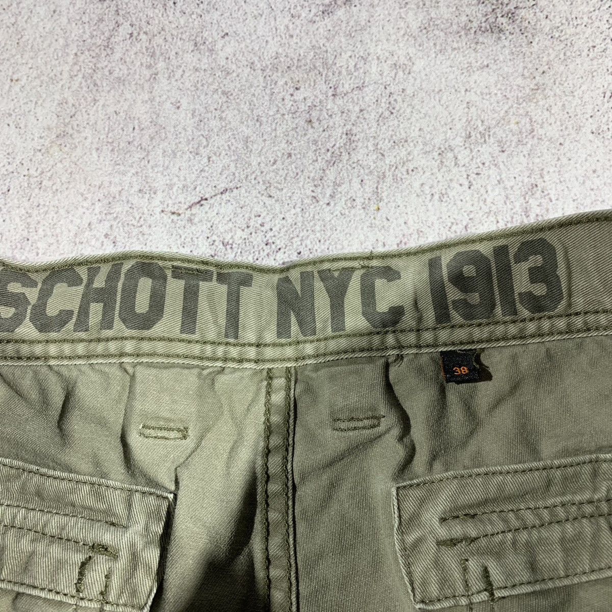 Schott Schott NYC Cargo Pants Baggy Fit Size US 38 / EU 54 - 9 Thumbnail