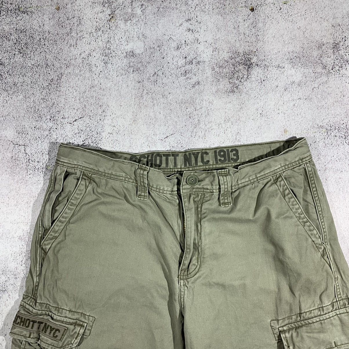 Schott Schott NYC Cargo Pants Baggy Fit Size US 38 / EU 54 - 6 Thumbnail