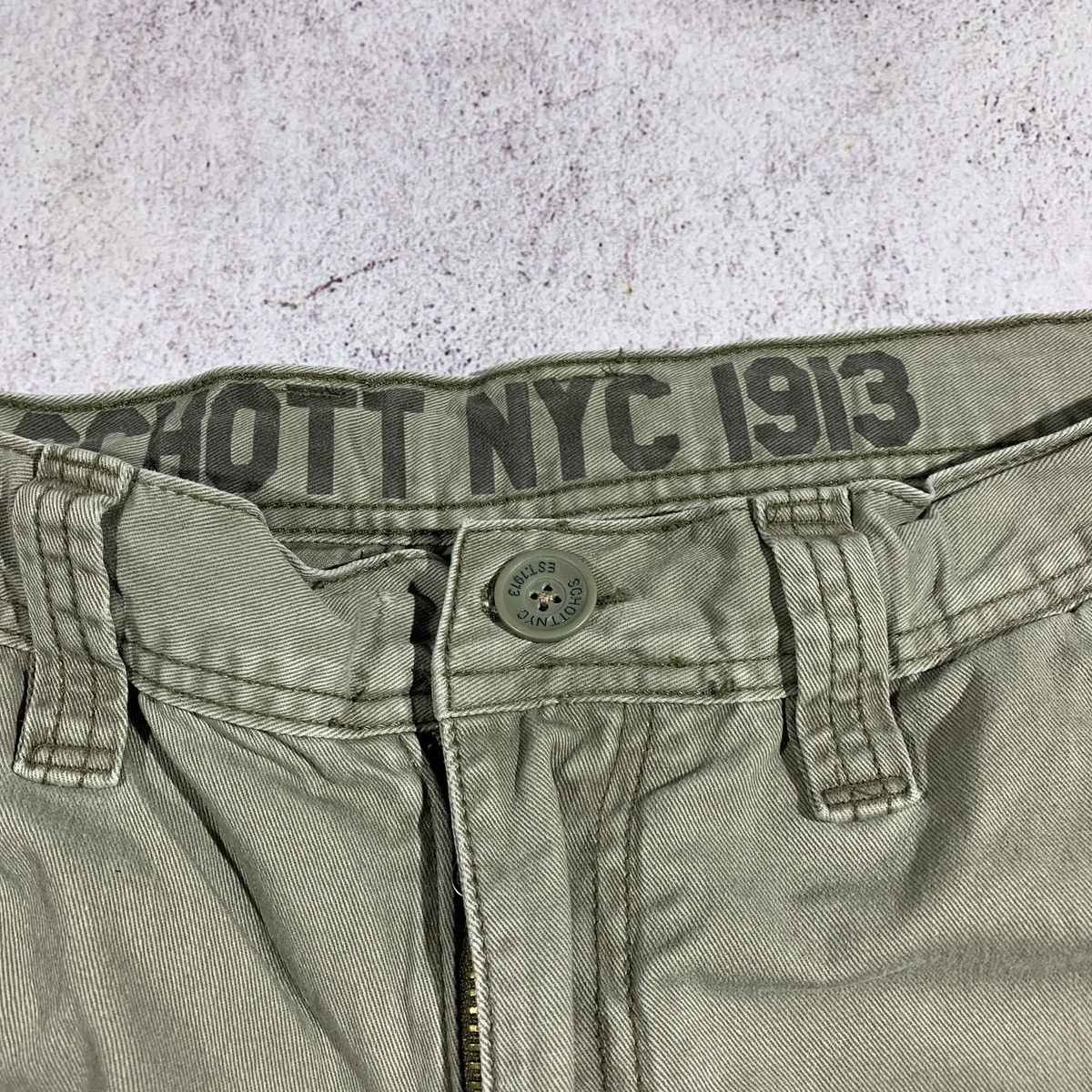 Schott Schott NYC Cargo Pants Baggy Fit Size US 38 / EU 54 - 8 Thumbnail
