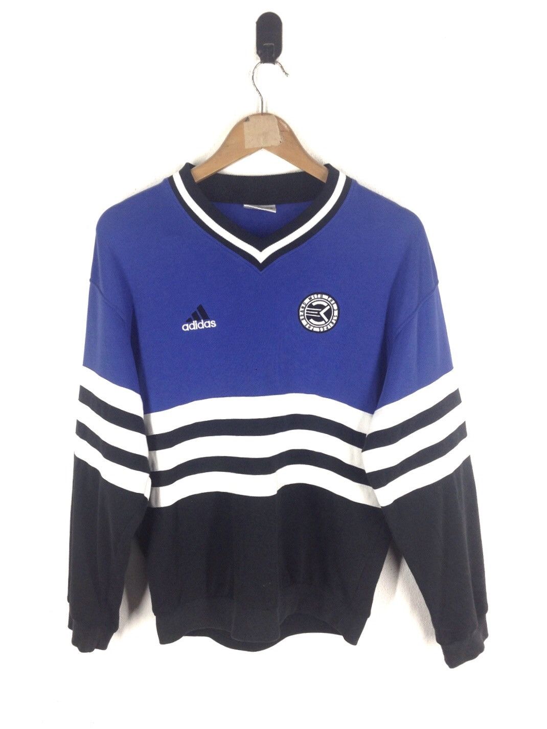 Adidas ADIDAS TREFOIL With The Three Stripe The Brands Crewneck Size US M / EU 48-50 / 2 - 1 Thumbnail