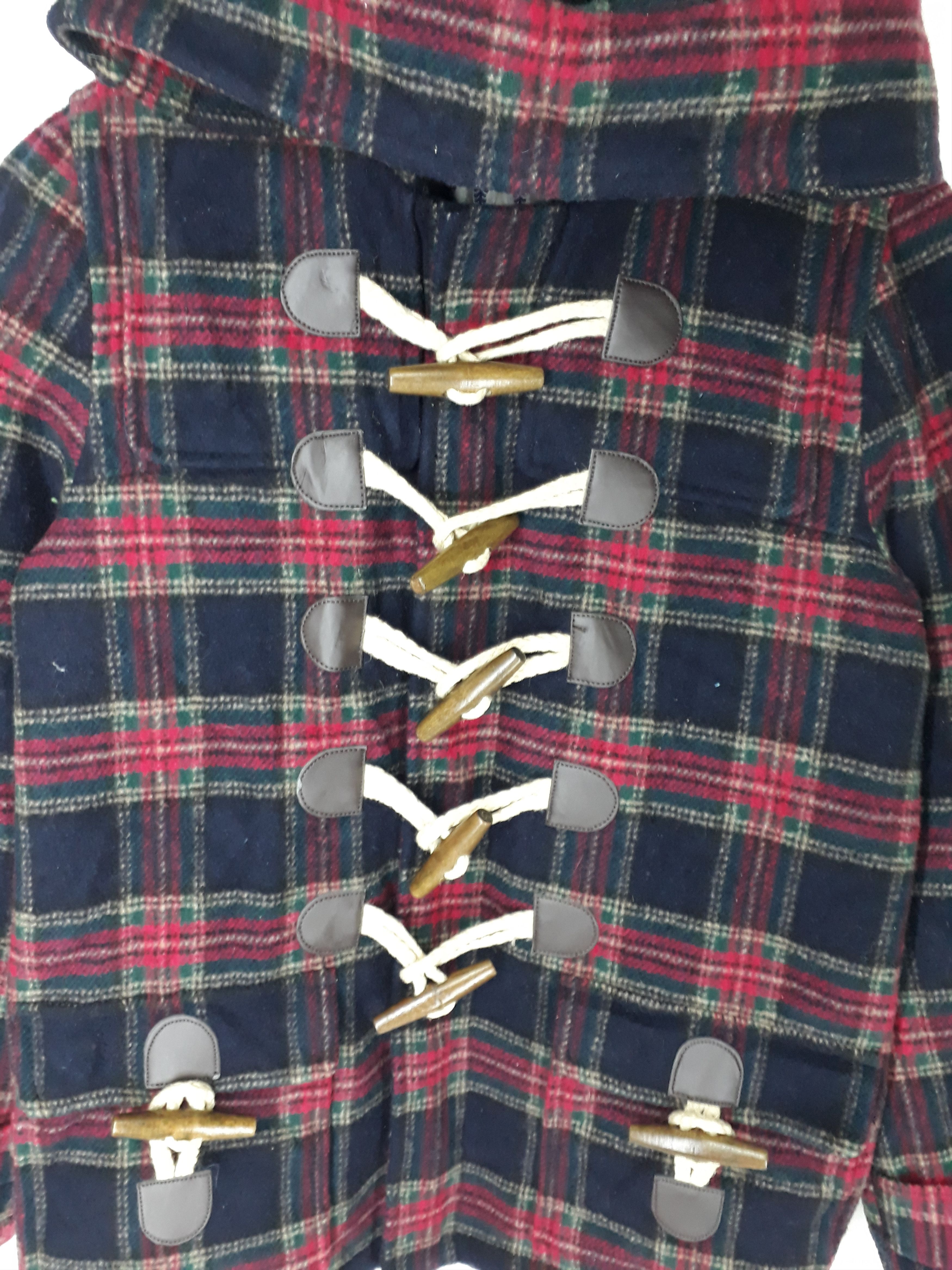 Issey Miyake Issey Miyake Ne-Net Tartan Wool Trench Coat Size US M / EU 48-50 / 2 - 6 Thumbnail