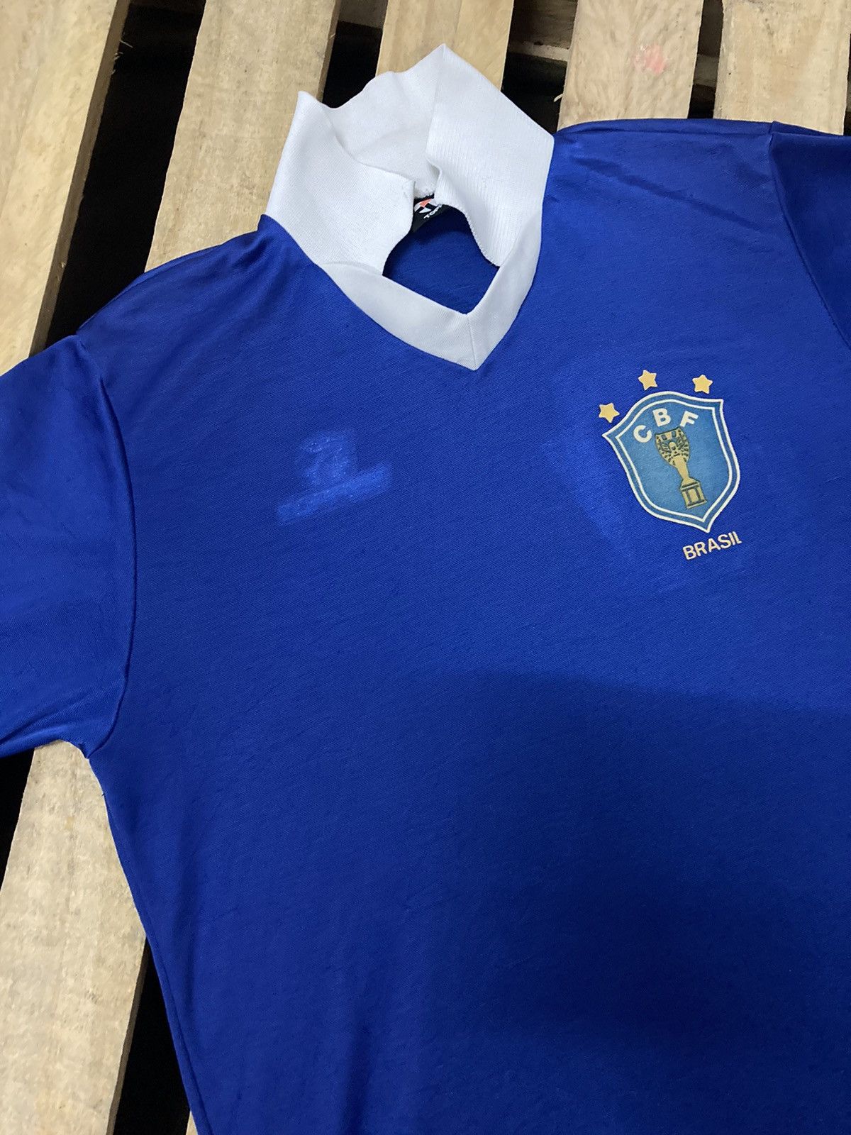Vintage Vintage Brazil 1986 Away Jersey Size US L / EU 52-54 / 3 - 5 Thumbnail
