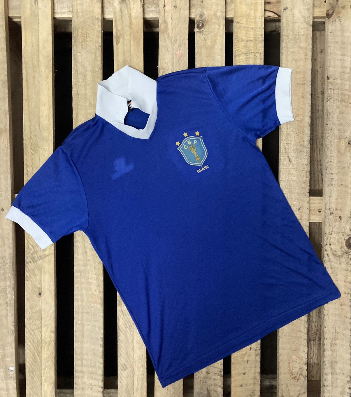 Vintage Vintage Brazil 1986 Away Jersey Size US L / EU 52-54 / 3 - 3 Thumbnail