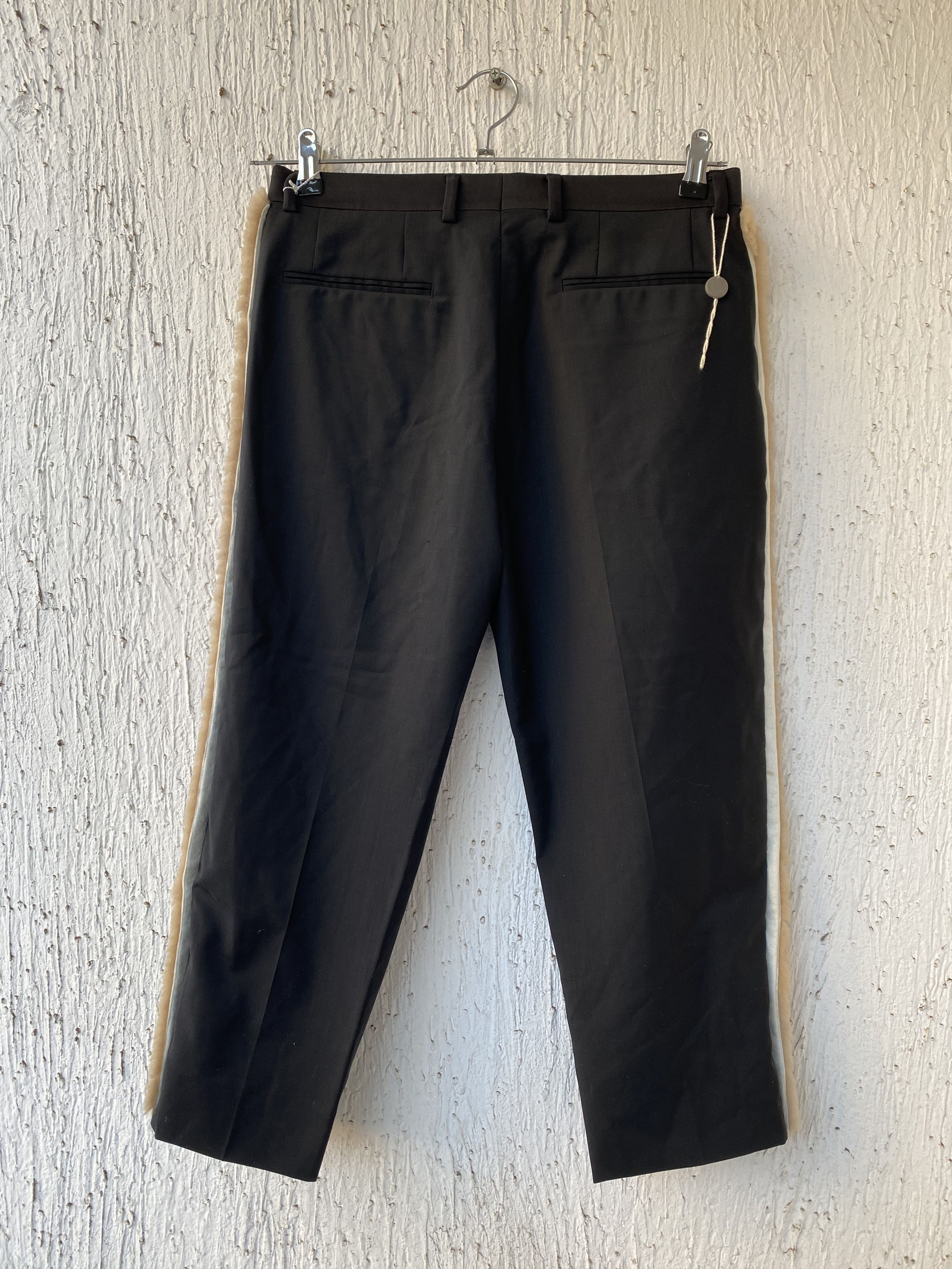 Maison Margiela BNWT FW16 RUNWAY FUR SIDE-STRIPE TROUSERS Size US 31 - 4 Thumbnail