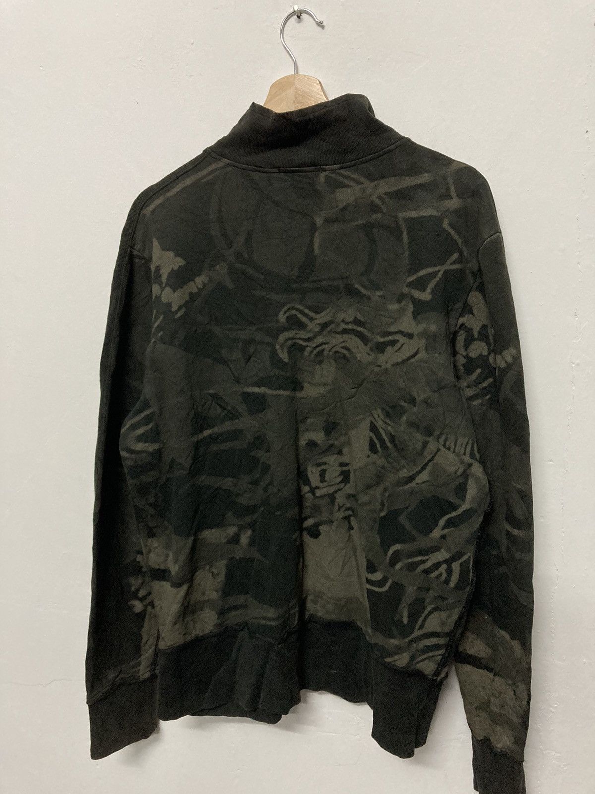Marithe + Francois Girbaud Marithe Francois Girbaud Distressed Design Zipper Sweatshirt Size US L / EU 52-54 / 3 - 5 Thumbnail