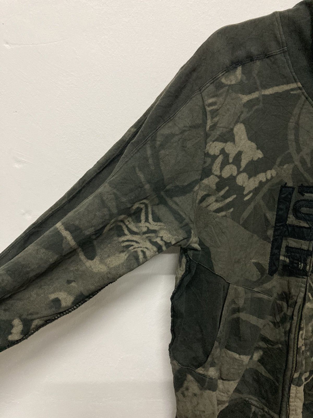 Marithe + Francois Girbaud Marithe Francois Girbaud Distressed Design Zipper Sweatshirt Size US L / EU 52-54 / 3 - 8 Thumbnail