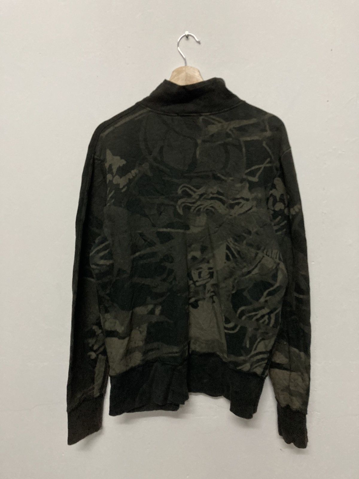 Marithe + Francois Girbaud Marithe Francois Girbaud Distressed Design Zipper Sweatshirt Size US L / EU 52-54 / 3 - 2 Thumbnail
