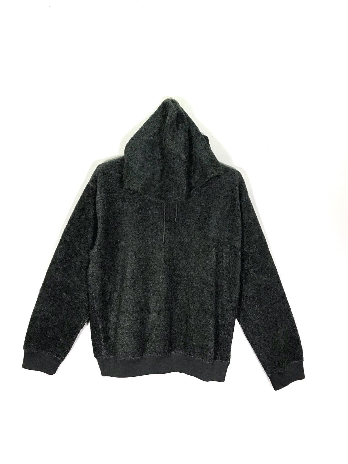 A.P.C. APC Fleece Big Logo Hooded Sweater Made In France Size US S / EU 44-46 / 1 - 2 Thumbnail
