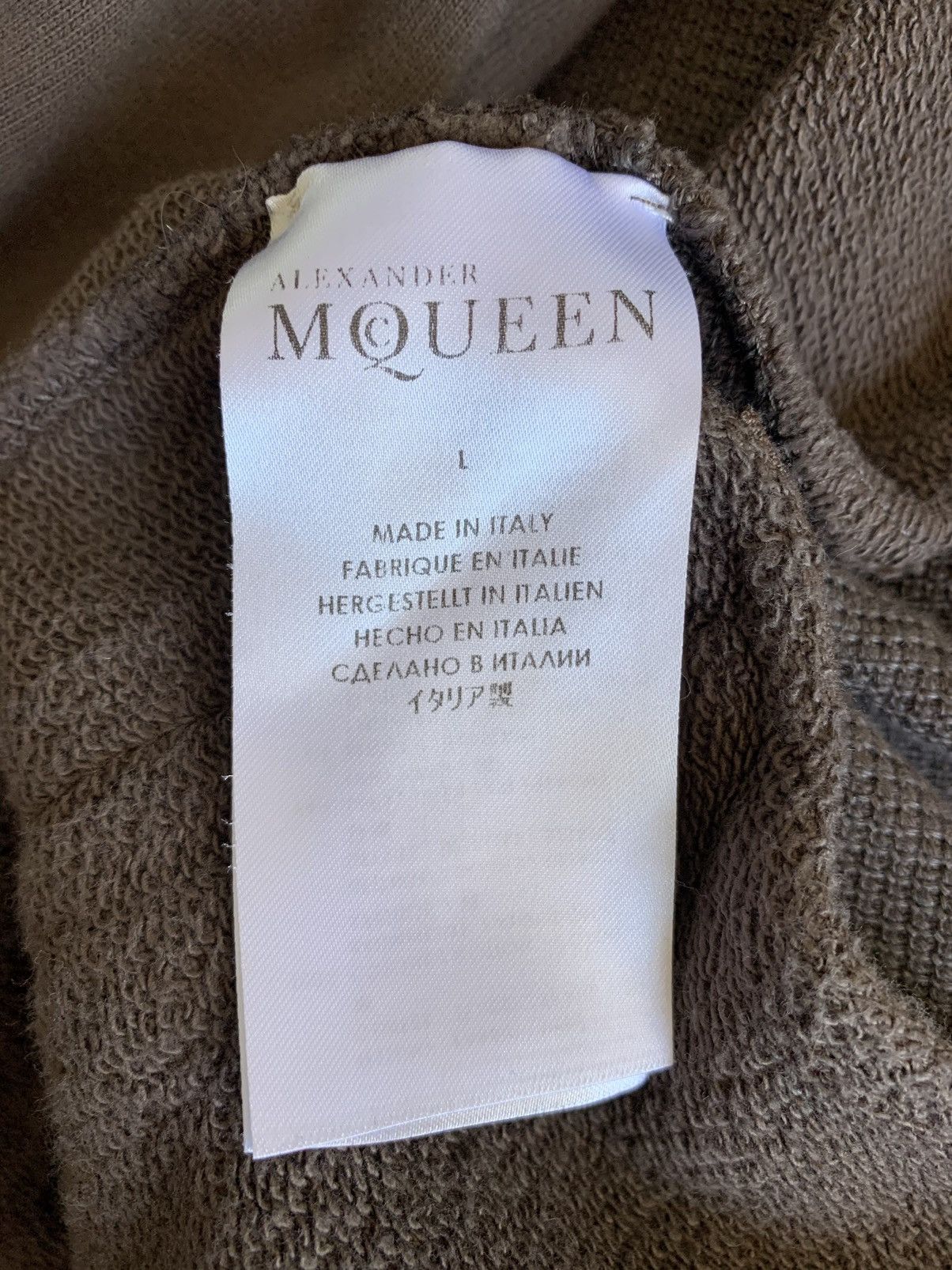 Alexander McQueen ALEXANDER MCQUEEN BIKER HOODIE Size US L / EU 52-54 / 3 - 11 Thumbnail
