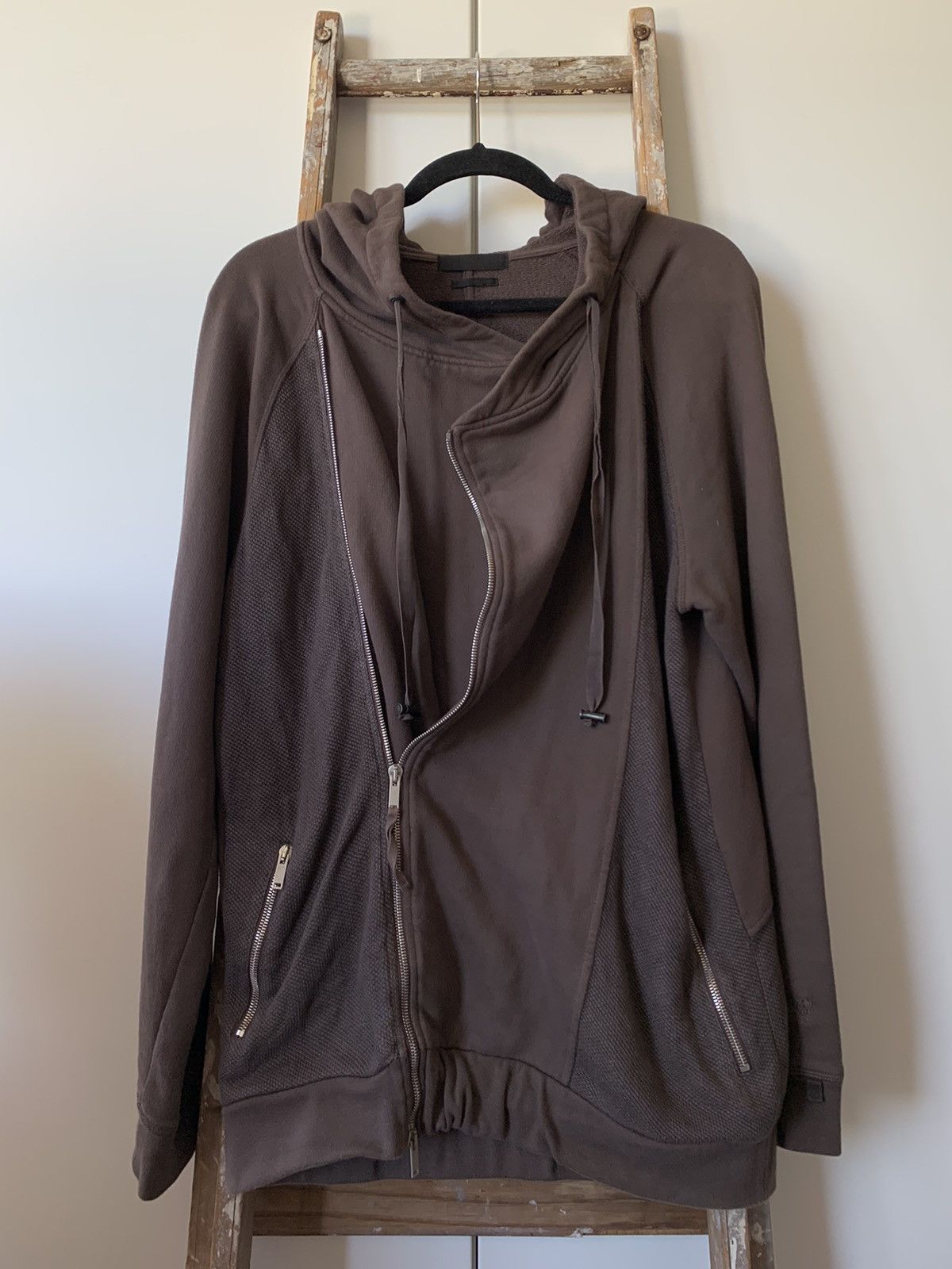 Alexander McQueen ALEXANDER MCQUEEN BIKER HOODIE Size US L / EU 52-54 / 3 - 3 Thumbnail