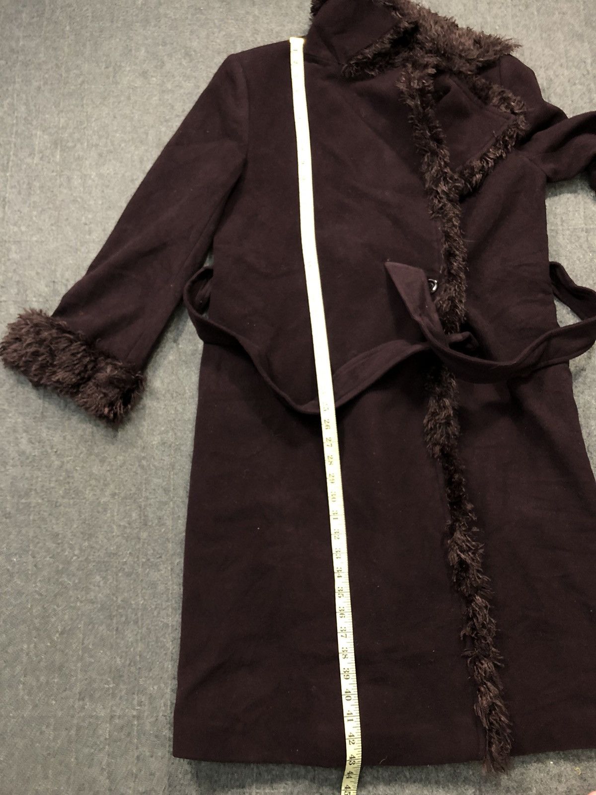 Designer × Norma Kamali Hype Omo Norma Kamali Fur Padded Long Jacket Belt Design Size S / US 4 / IT 40 - 11 Thumbnail