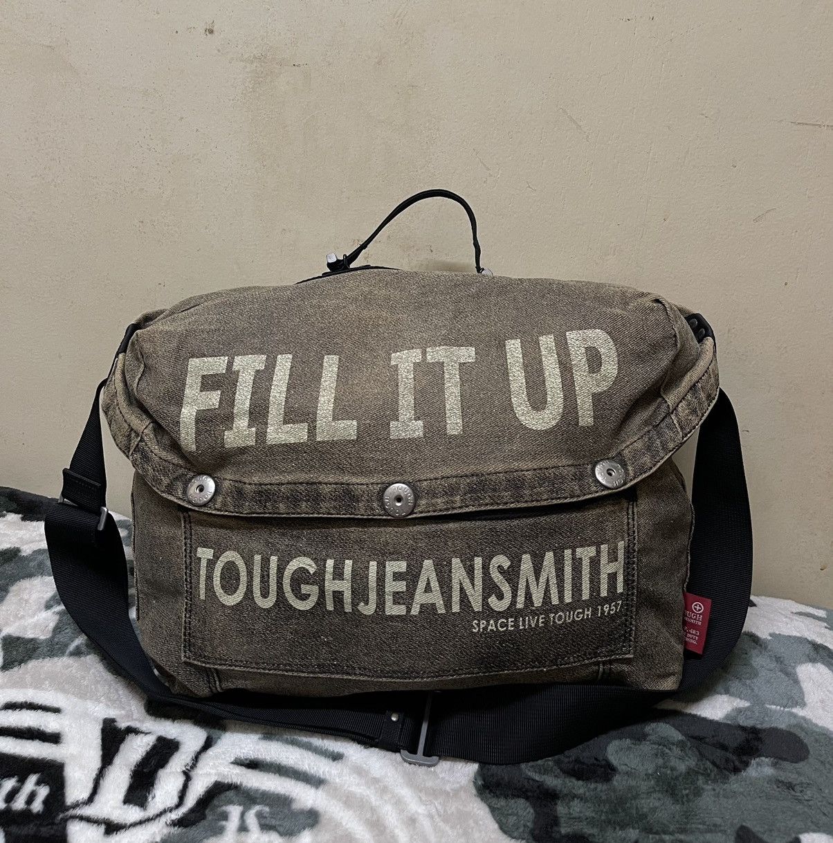 image of Military x Surplus Tough Sling Bag in Brown, Men's
