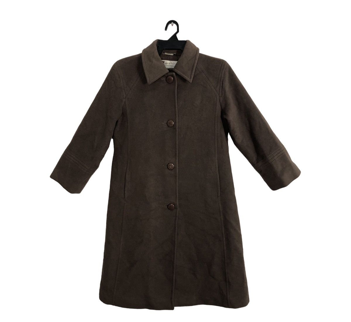 Designer × Pierre Balmain 90s Hype Pierre Balmain Paris Padded Long Coat Jacket Size US S / EU 44-46 / 1 - 1 Thumbnail