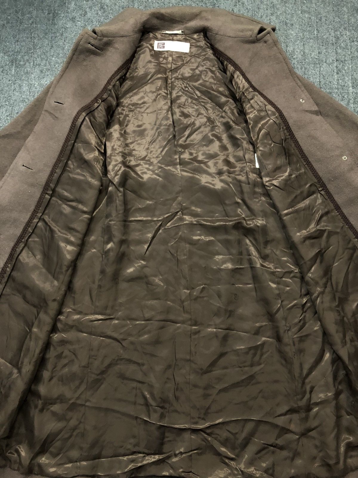 Designer × Pierre Balmain 90s Hype Pierre Balmain Paris Padded Long Coat Jacket Size US S / EU 44-46 / 1 - 6 Thumbnail