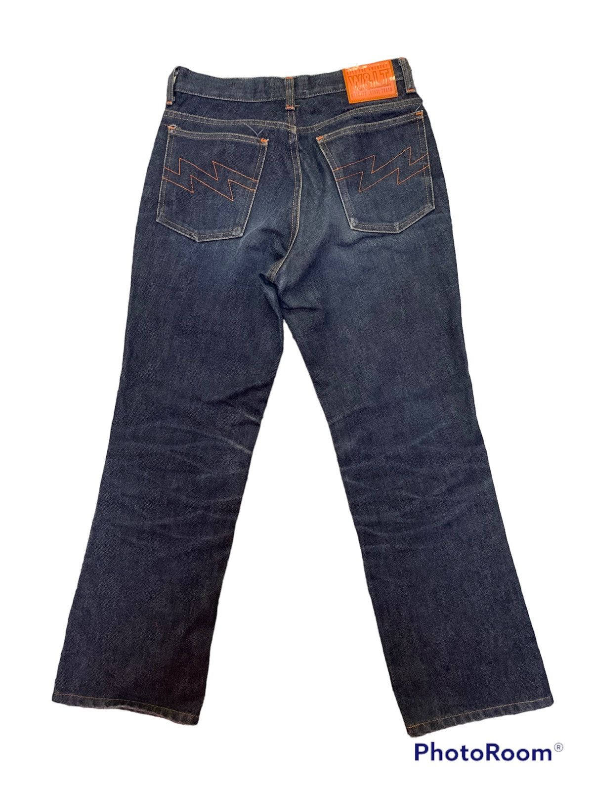 W&LT Wild and lethal trash denim jeans rare Size 29" - 2 Thumbnail