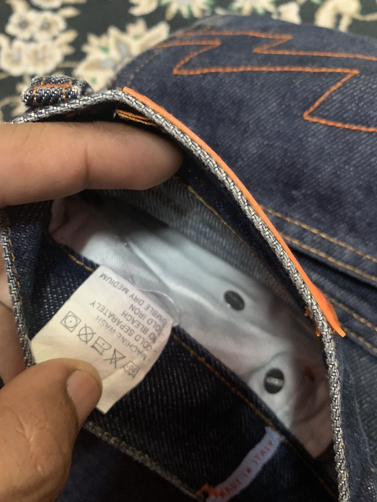 W&LT Wild and lethal trash denim jeans rare Size 29" - 6 Thumbnail