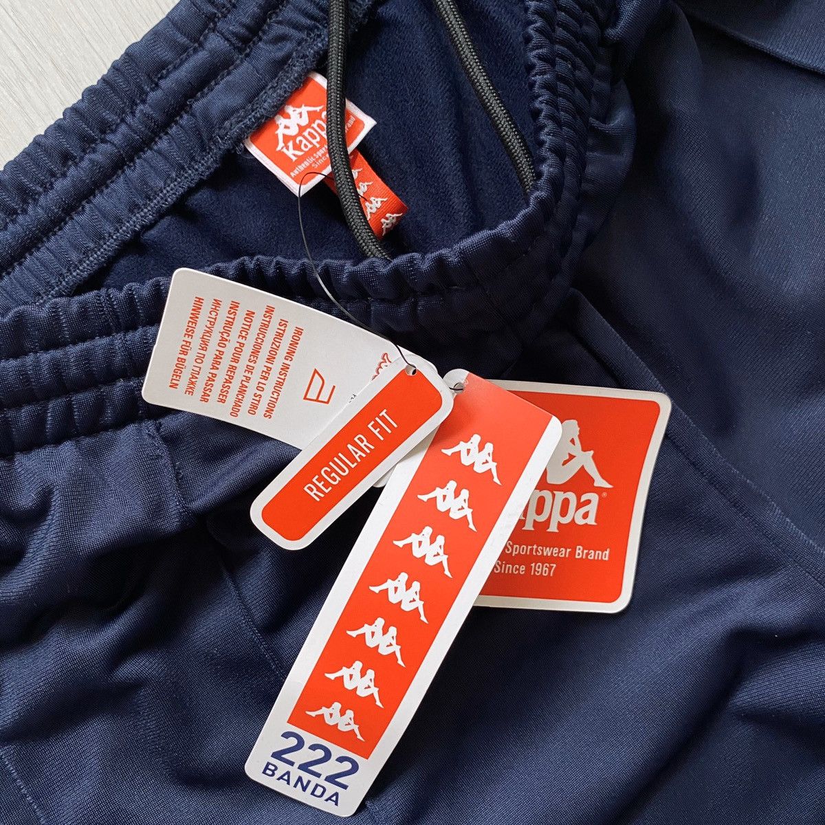 Kappa NEW NWT Kappa Banda 222 Blue Sports Suit Pants Kit Size US 34 / EU 50 - 3 Thumbnail