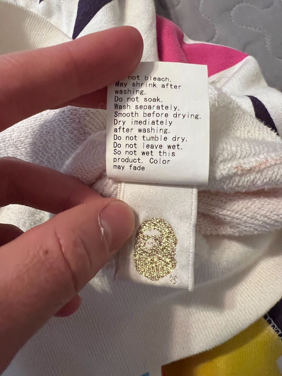 Bape 2006 White Rainbow Multicolor Sta Size US L / EU 52-54 / 3 - 10 Thumbnail