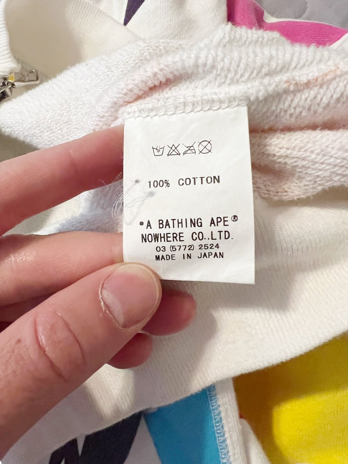 Bape 2006 White Rainbow Multicolor Sta Size US L / EU 52-54 / 3 - 8 Thumbnail