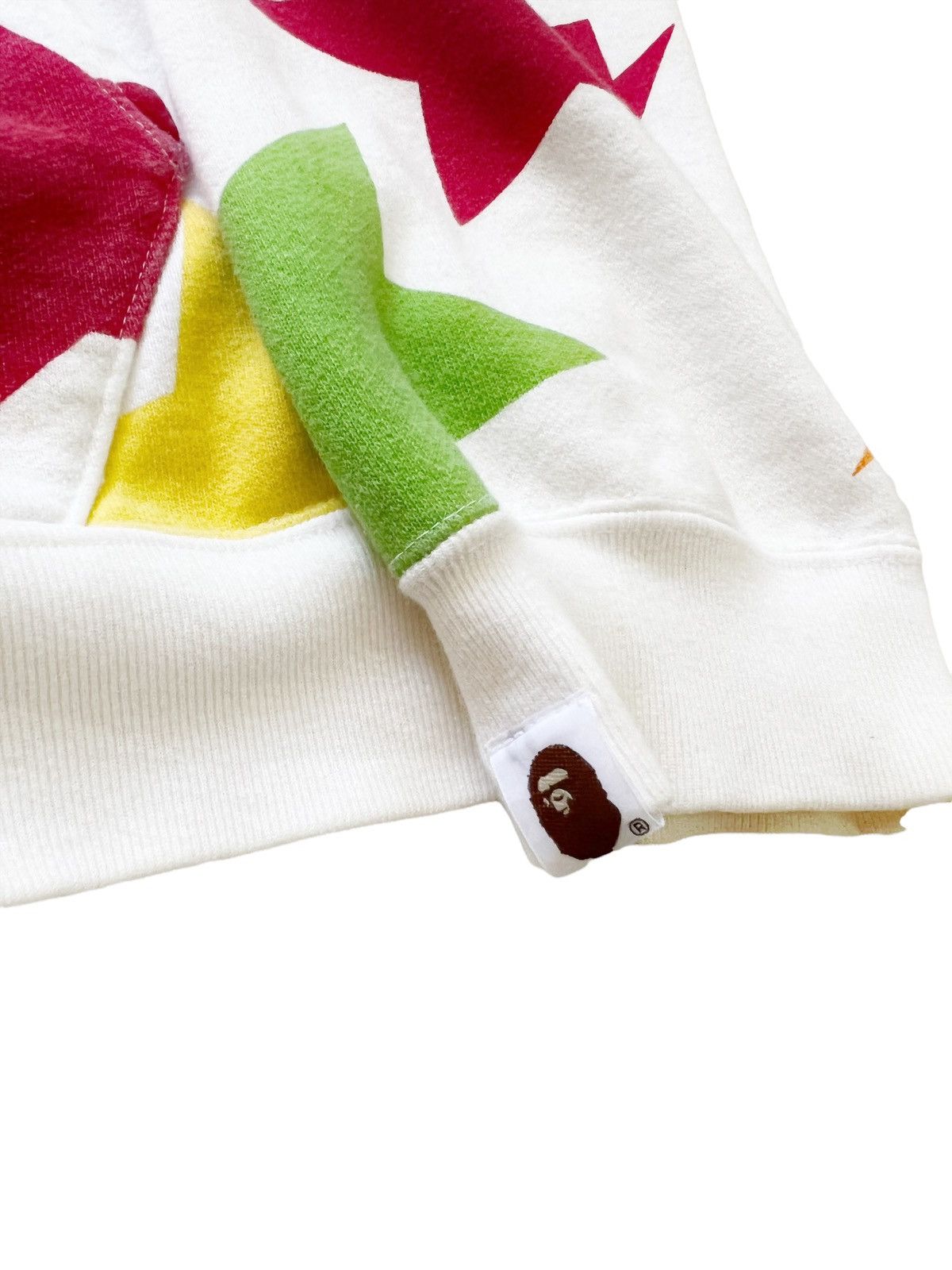 Bape 2006 White Rainbow Multicolor Sta Size US L / EU 52-54 / 3 - 3 Thumbnail