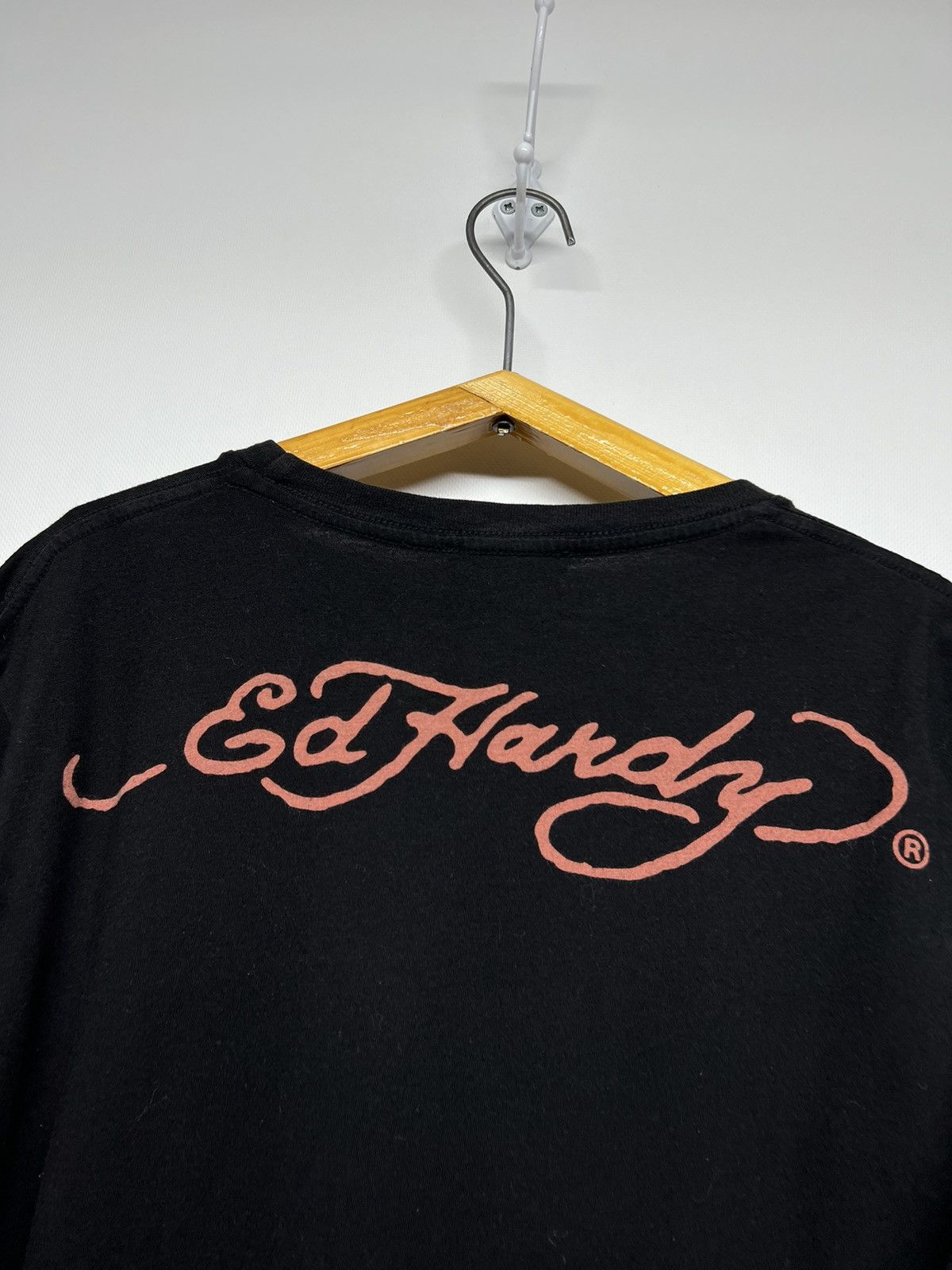 Christian Audigier × Ed Hardy × Vintage Vintage Y2k Ed Hardy Dragon 🐉 Rare Logo T-Shirt 00’s Size XL / US 12-14 / IT 48-50 - 4 Thumbnail