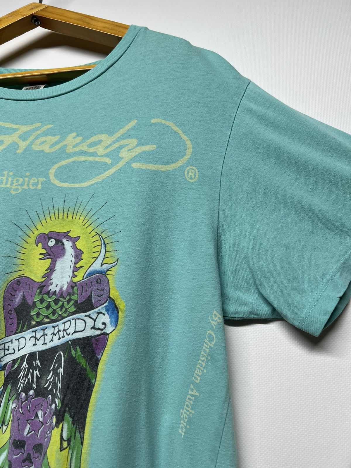 Ed Hardy Vintage Y2k Ed Hardy Eagle Skull🦅☠️ All Over Print T-Shirt Size US M / EU 48-50 / 2 - 5 Thumbnail