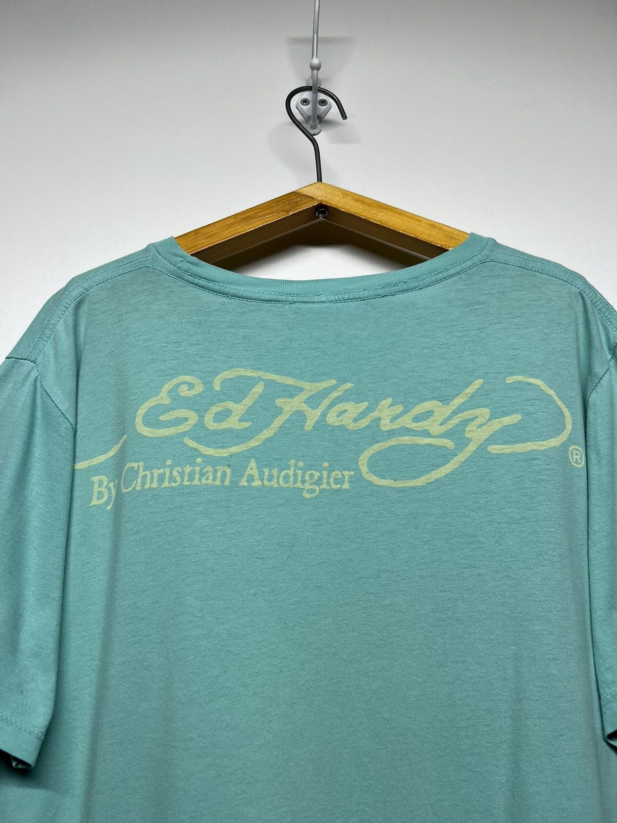 Ed Hardy Vintage Y2k Ed Hardy Eagle Skull🦅☠️ All Over Print T-Shirt Size US M / EU 48-50 / 2 - 9 Thumbnail