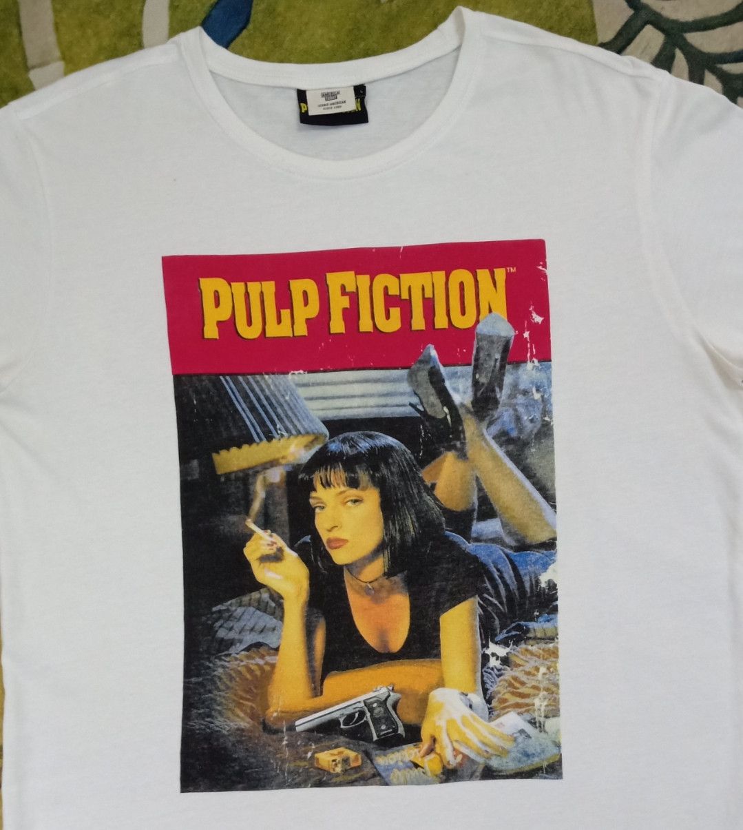 basketcase gallery Authentic Pulp Fiction Movie T-shirt Size US L / EU 52-54 / 3 - 4 Thumbnail